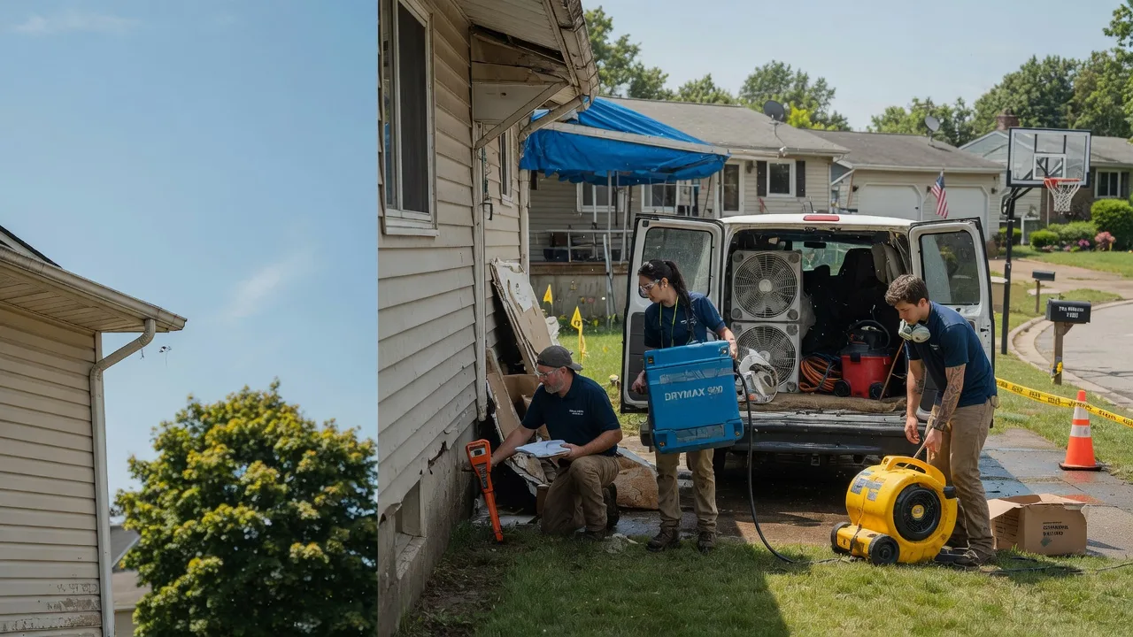 Ceiling Leak Cleanup in Gentryville, IN near me